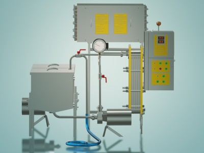 Пастеризатор молока 2 т/ч под сыр и сепаратор УЗМ-2,0П